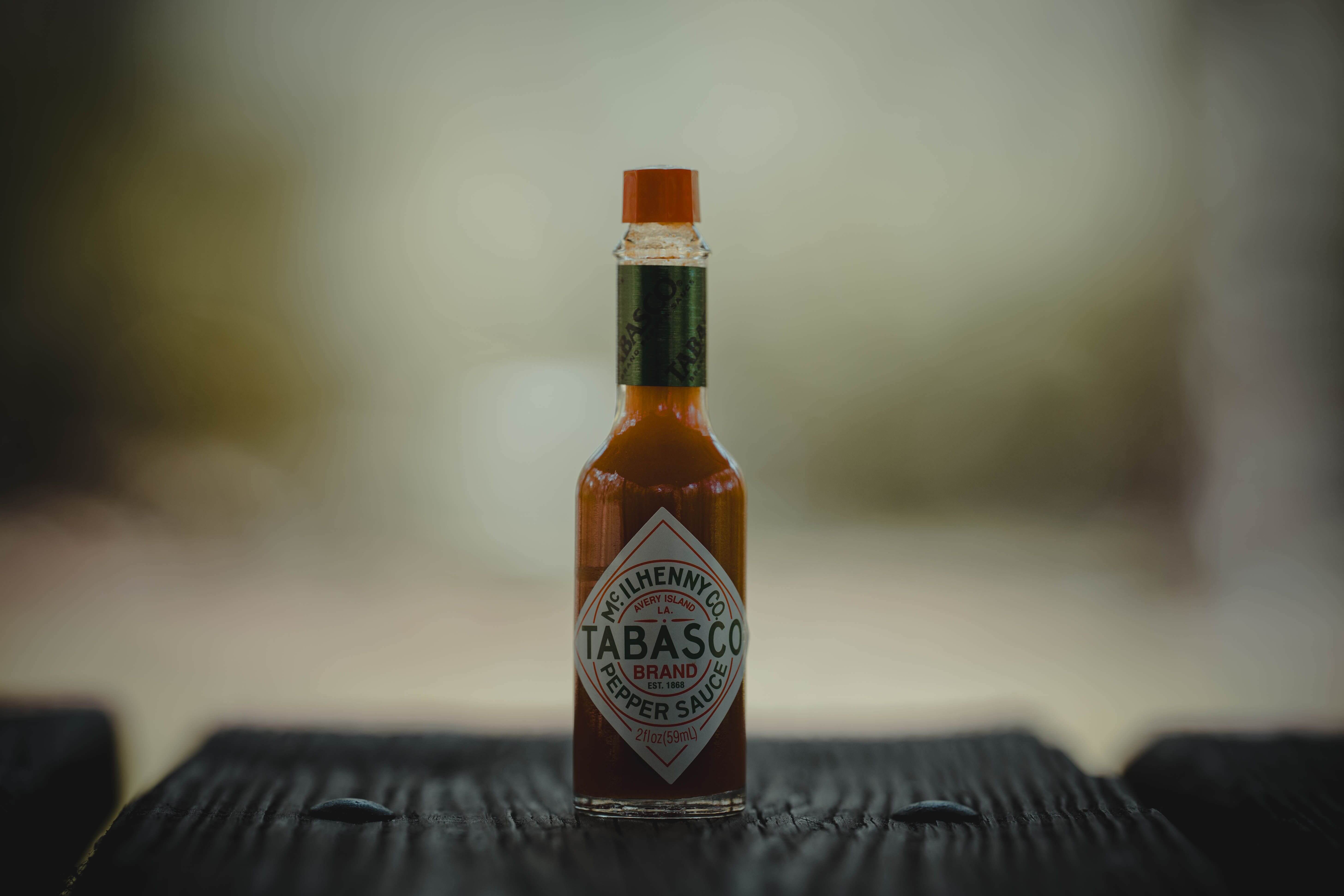 A portion of hot sauce