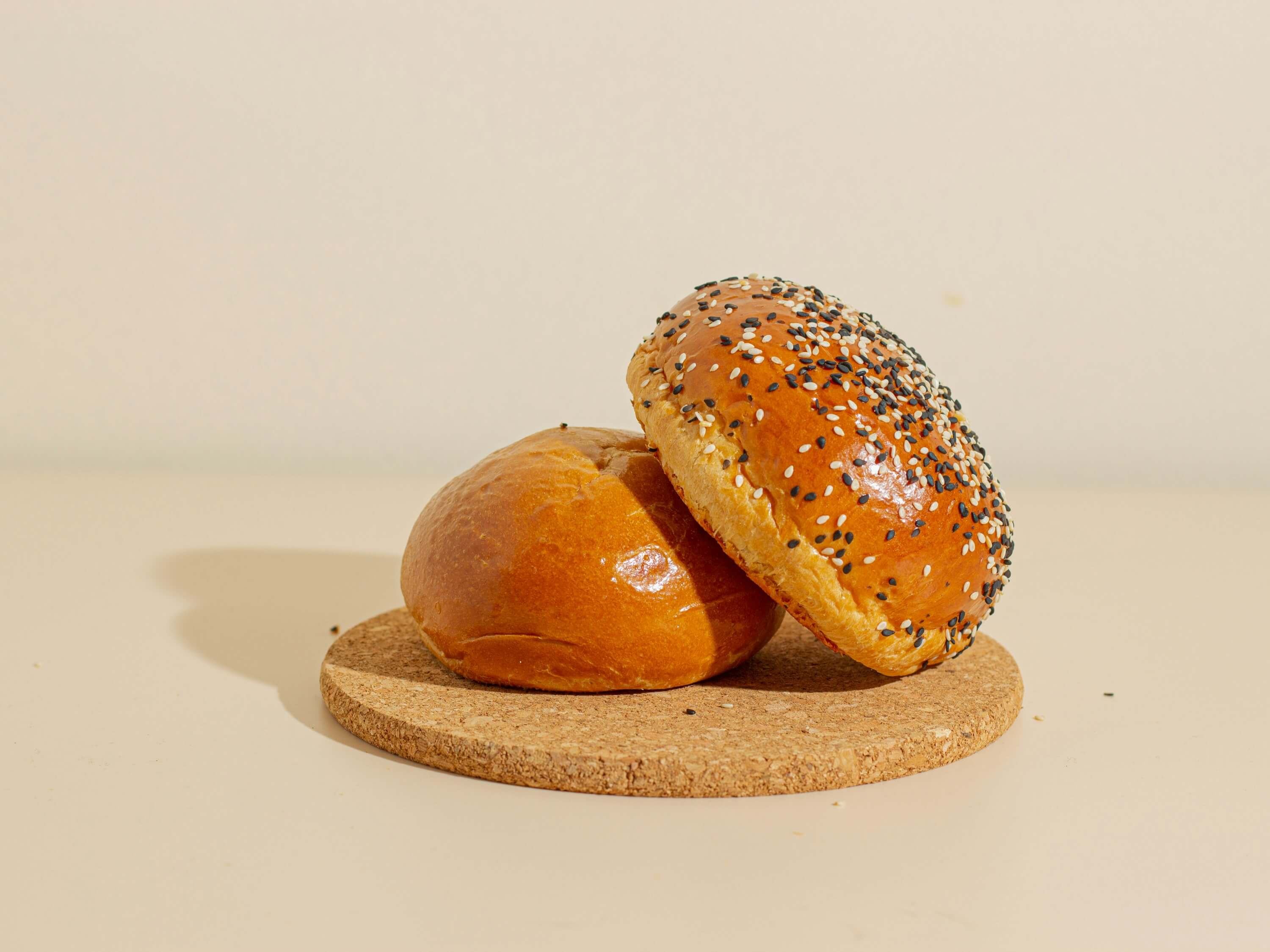 Buttered bread bap